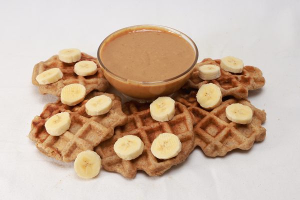Peanut Butter & Banana Waffles (Packs of 10 waffles)