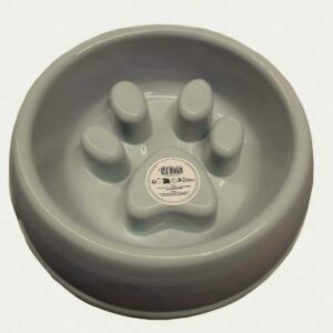 25cm Slow Feeder Dog Bowl – Anti-Gulp, Non-Slip Feeding Bowl